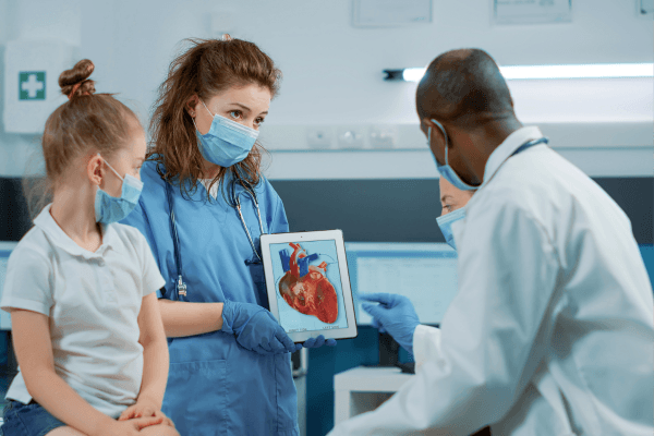 A Heart Doctor Treat a Patient